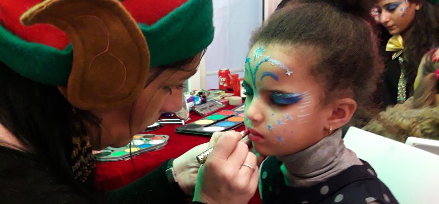 Maquillage de Noël pour enfants - Kinougarde 
