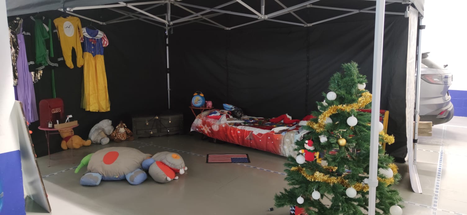 Animation ecape game de noël enfants pour entreprise AVLMMN