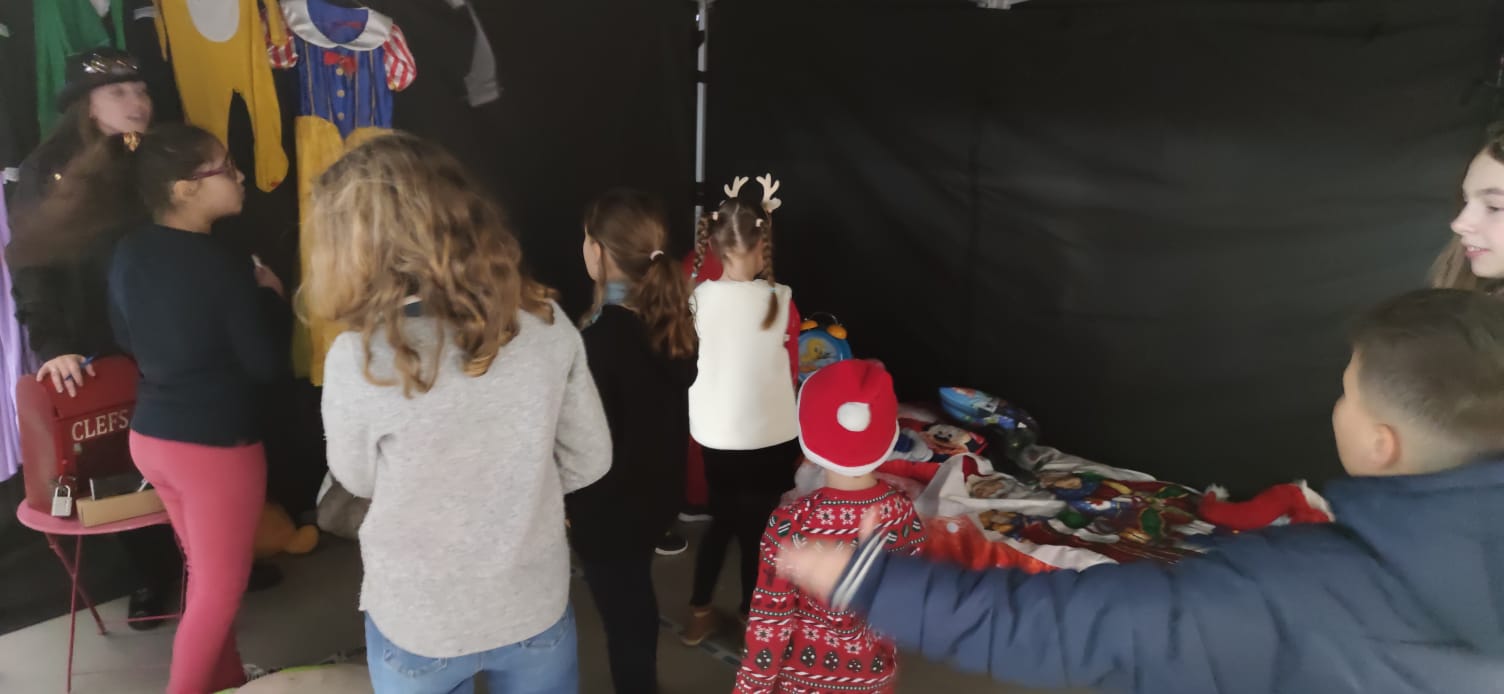 Animation ecape game de noël enfants pour l'entreprise AVLMMN