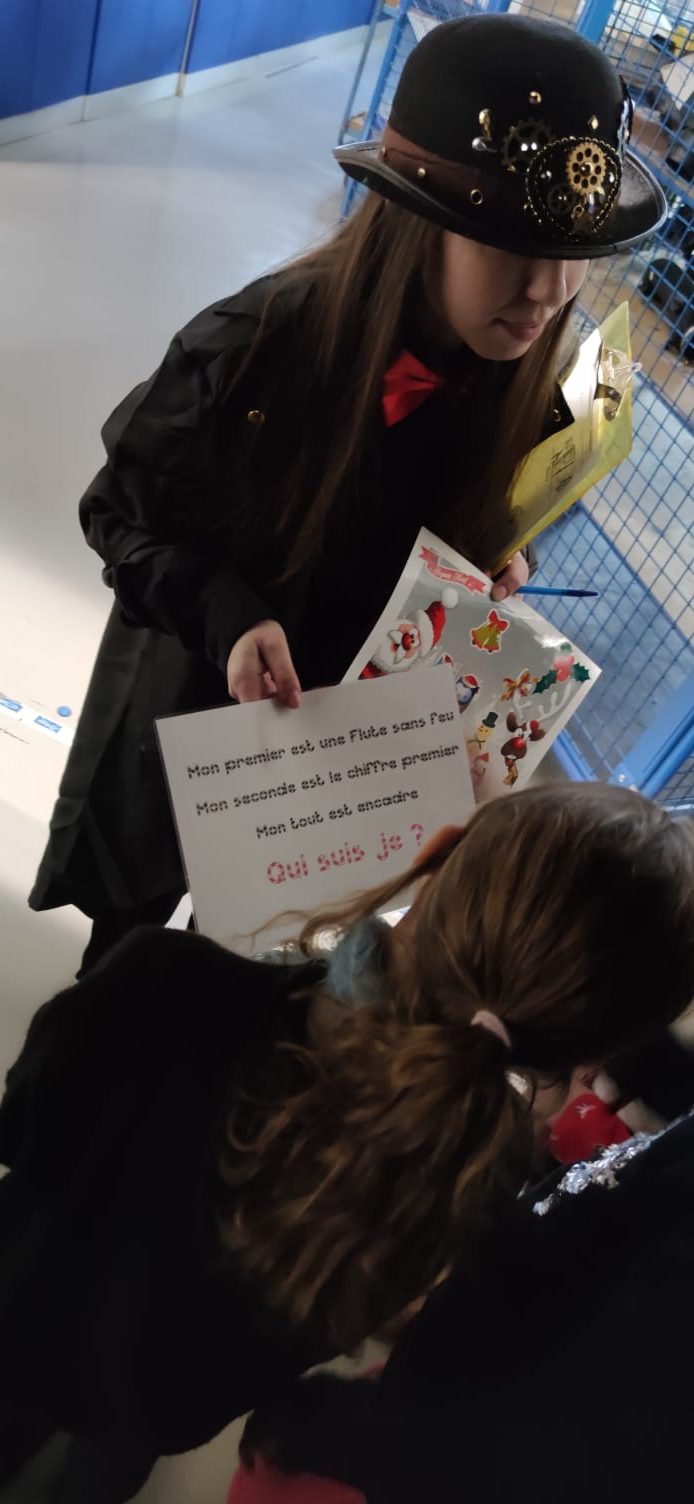 Animation ecape game enfant de noël pour l'entreprise AVLMMN