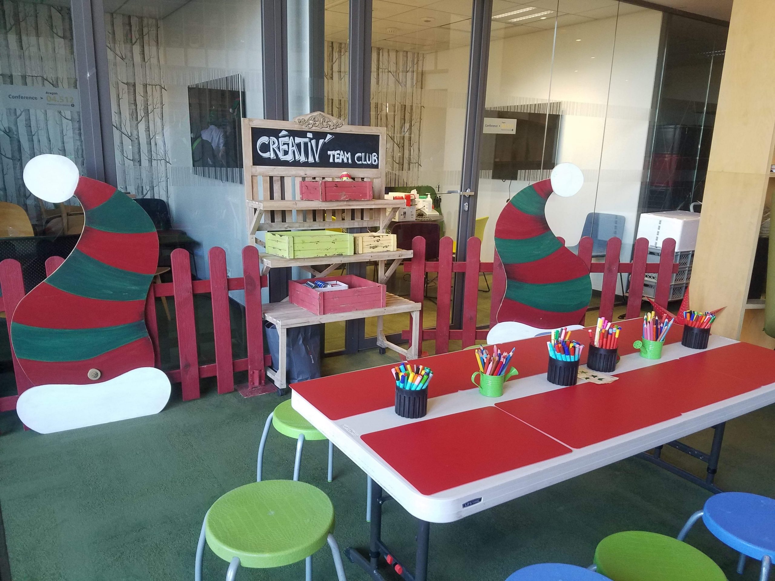 Animation enfant créative noël entreprise en nouvelle aquitaine