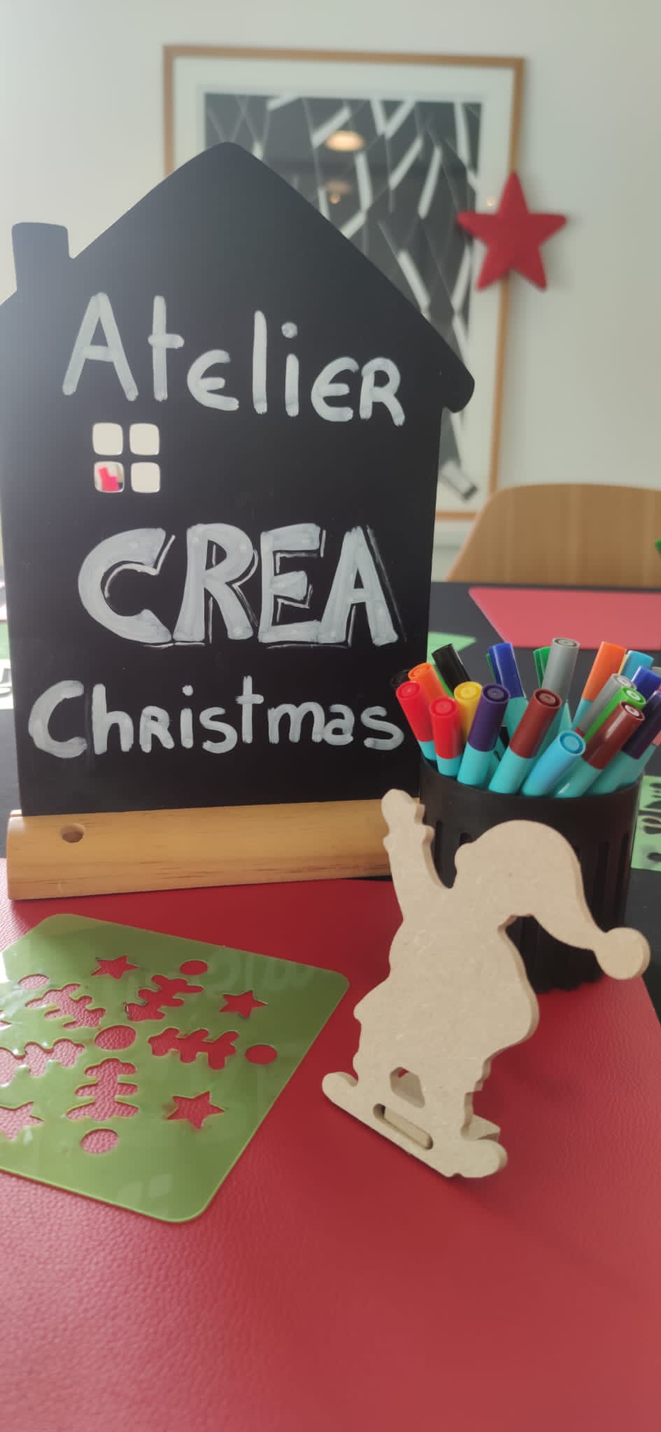 Arbre de noël Meritis Paris 2020 Atelier créatif