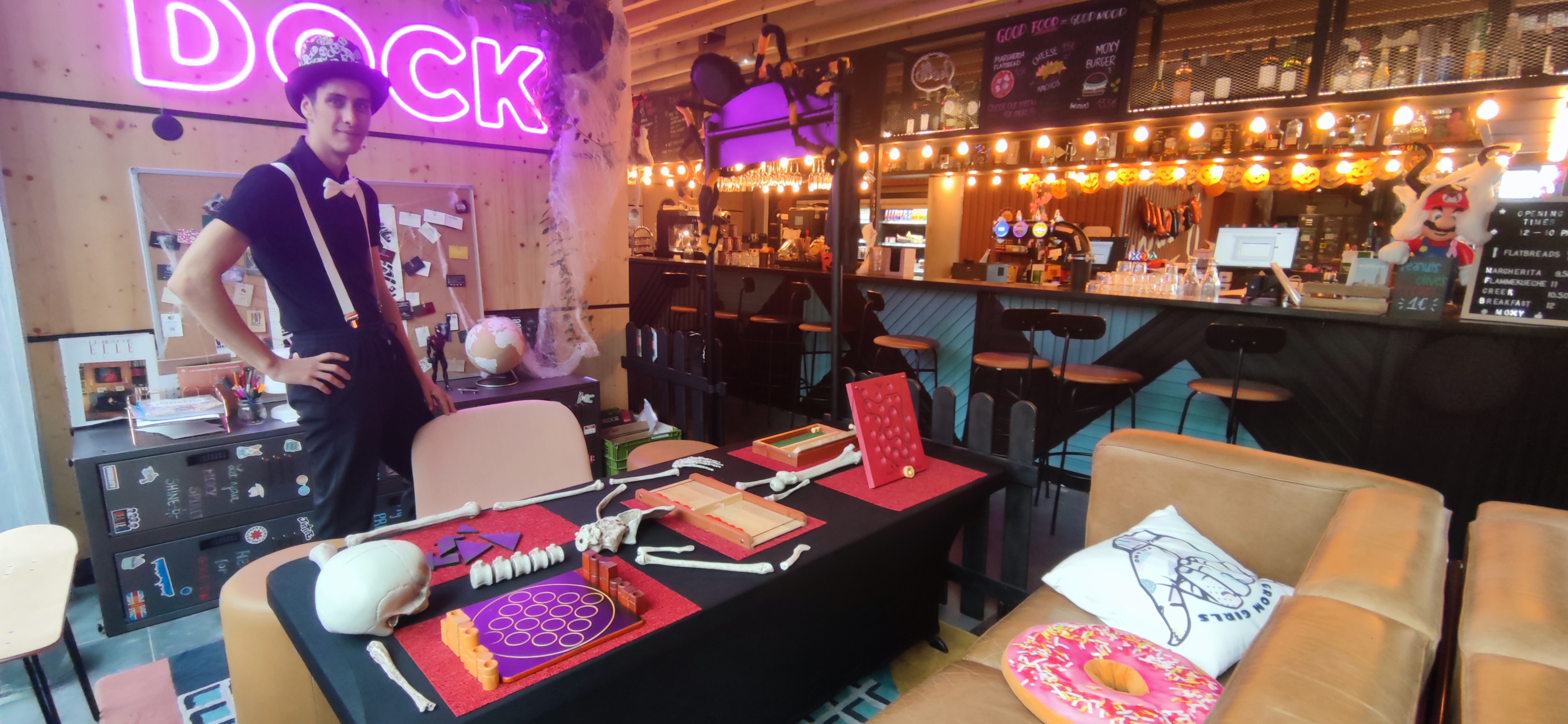 Family Day Halloween stand la récrée des sorciers Bordeaux Moxy