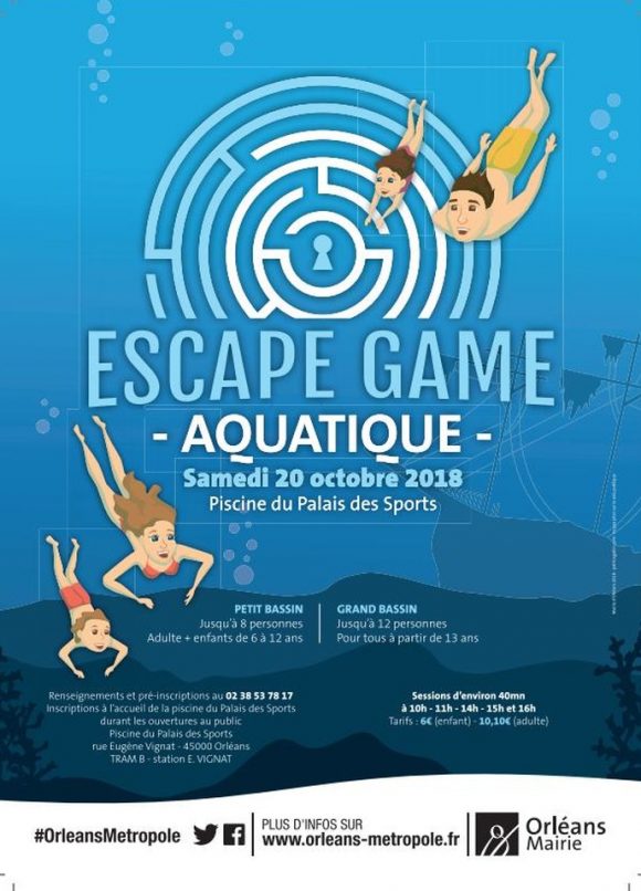 Escape game pour piscine et en famille by Animadom - Animadom