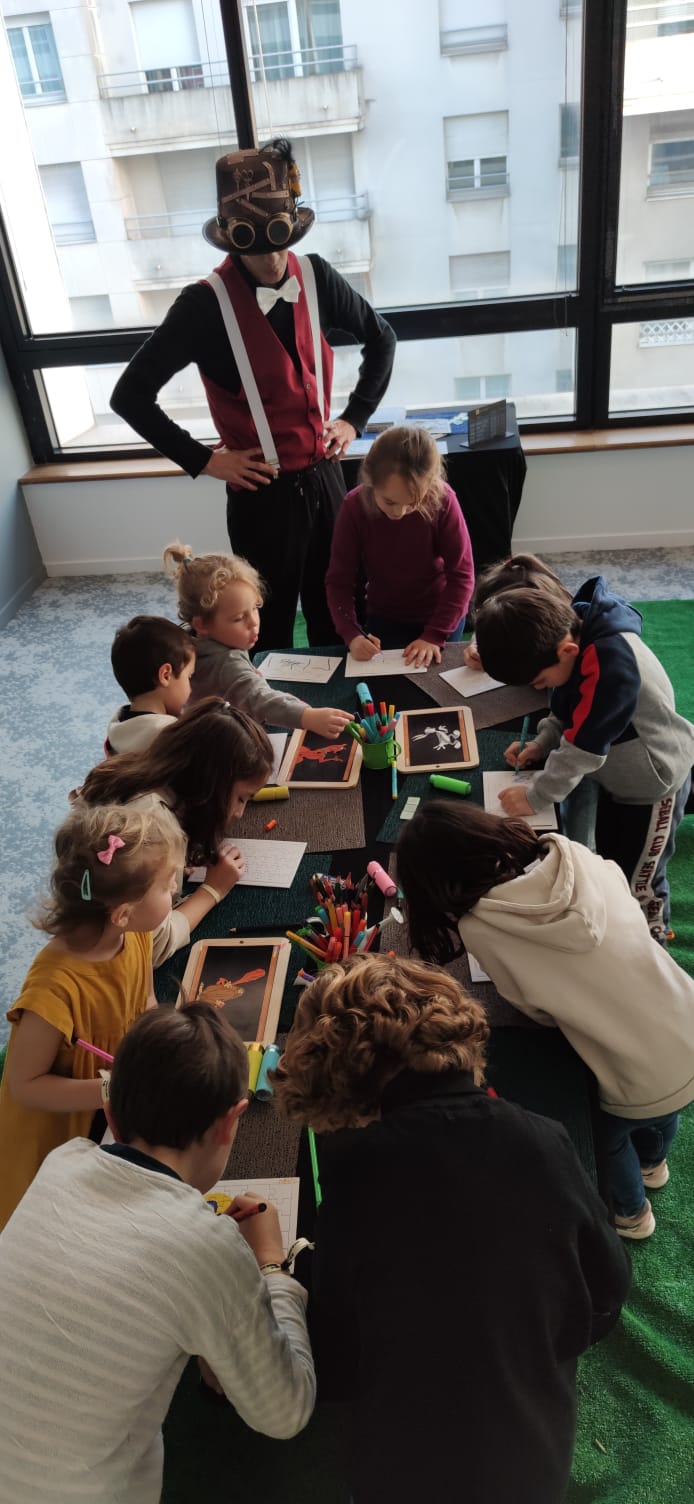 Animation événementielle pour enfants environnement WBD 2022