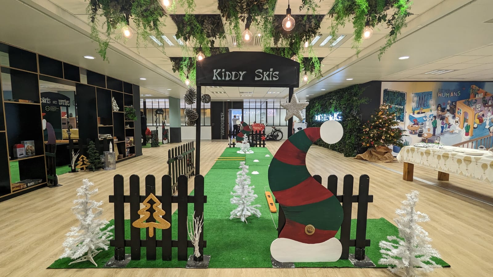 Stand Ludique pour arbre de noël d'entreprise