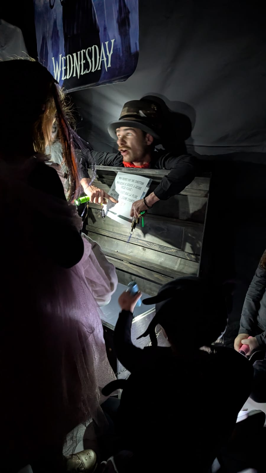 Chambre 666 animation evenementielle enfants escape game pour halloween à Orléans