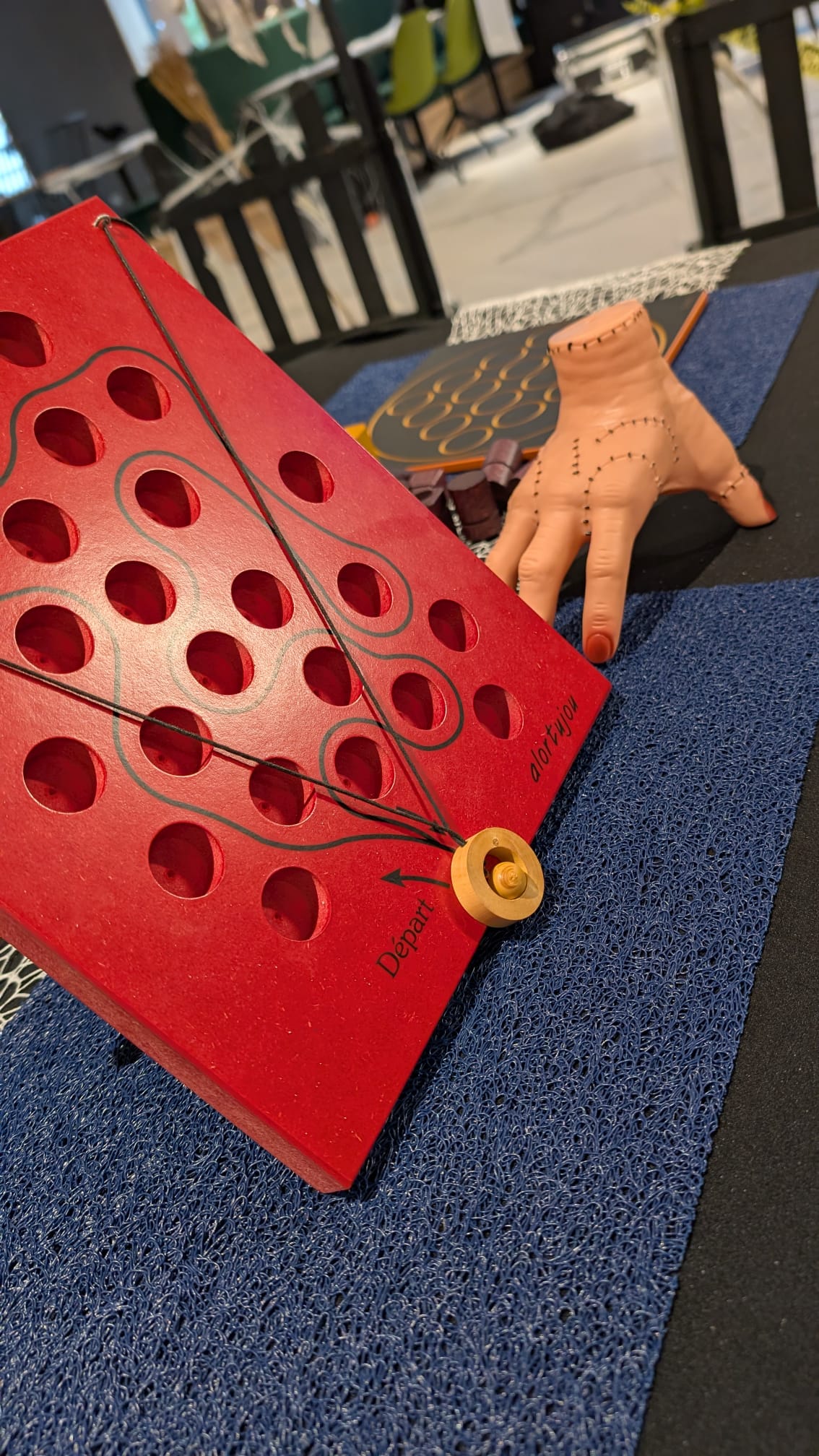 stand animations enfants jeux en bois pour Halloween