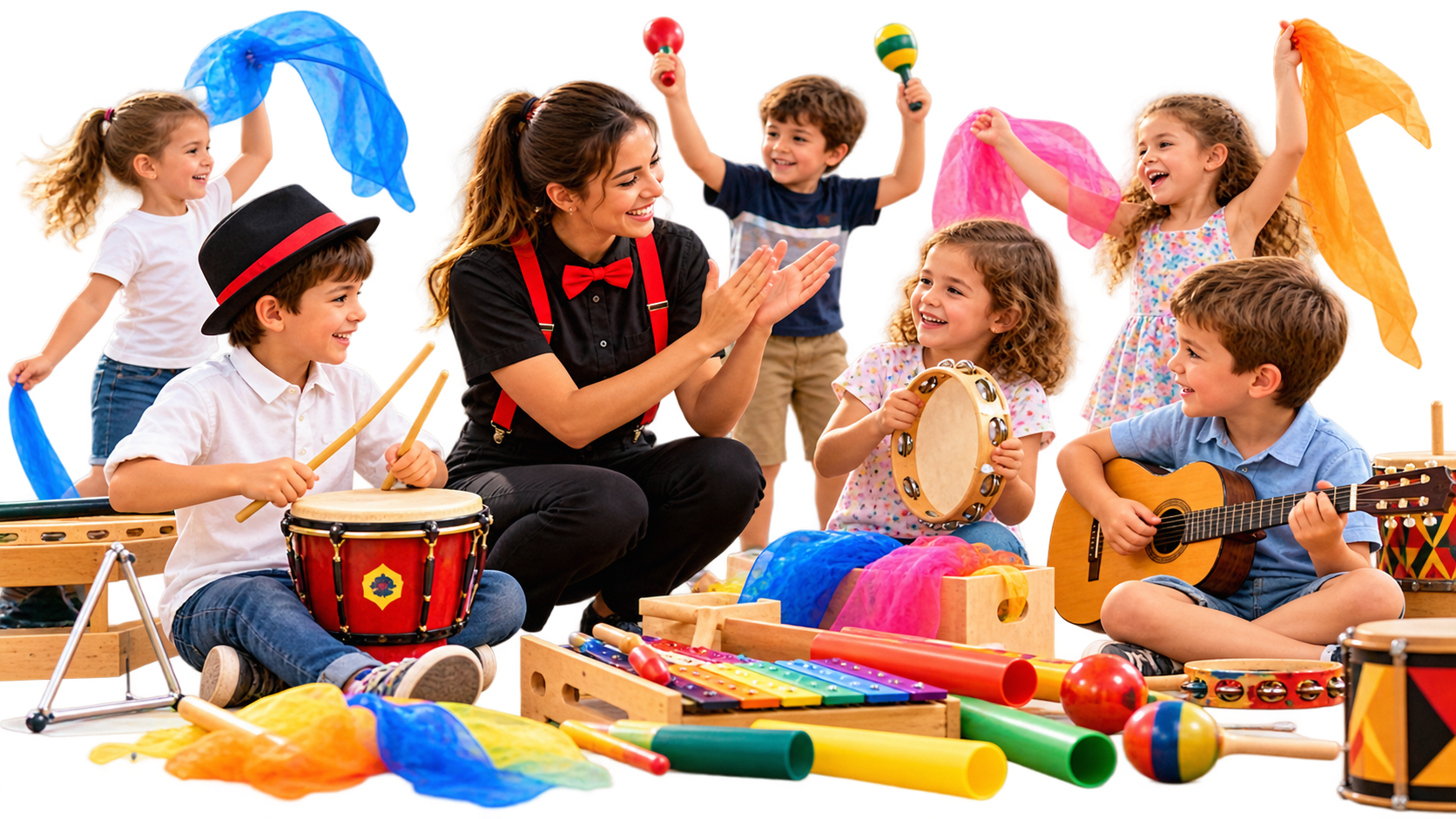 Atelier artistique pour enfants animé par Animadom lors d’un événement