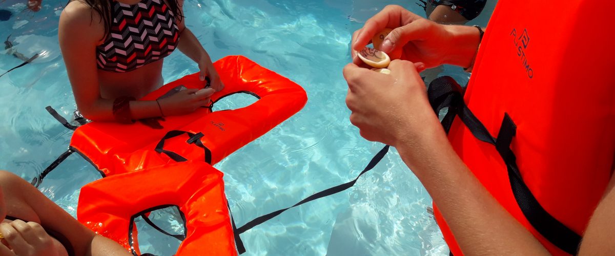 Animation Escape pour piscine pour un evenement a domicile
