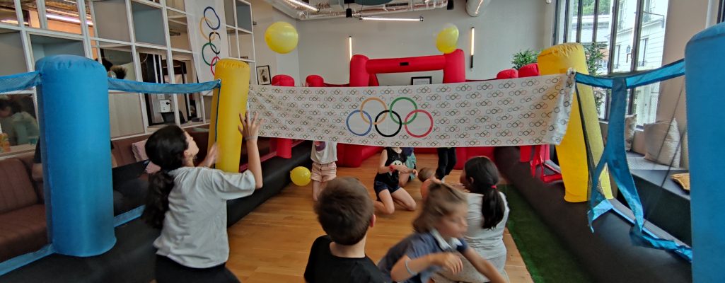 Animations enfants olympiques sur le theme du sport principale