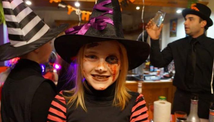 Maquillage enfants de notre animation pour halloween