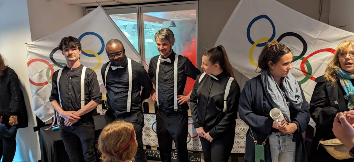 Remise des prix olympique de notre animation événementielle sportive en 2024